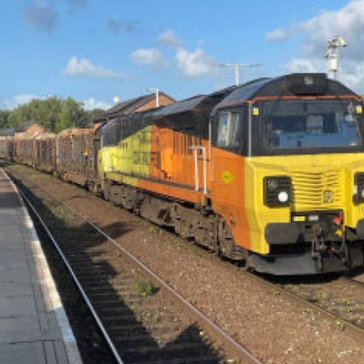 Log train at WHE 20 Sep 23