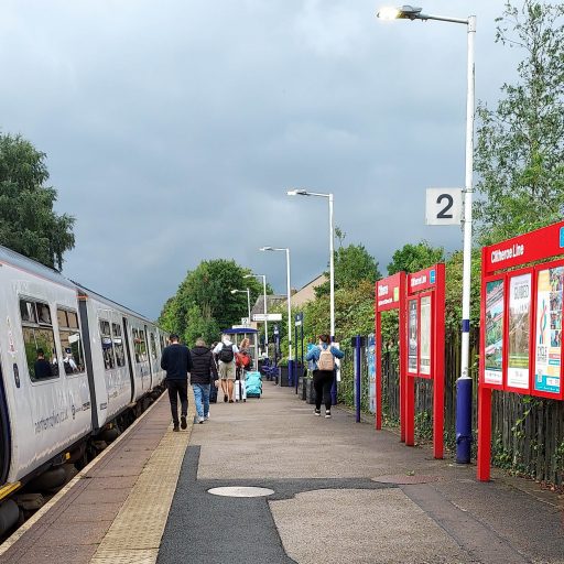 Pic of CLH (Clitheroe) station Aug 2022